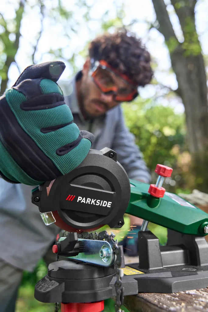 Ηλεκτρικό ακόνισμα αλυσίδας PARKSIDE® »PEKSG 85 D4« Ρυθμιζόμενο στοπ