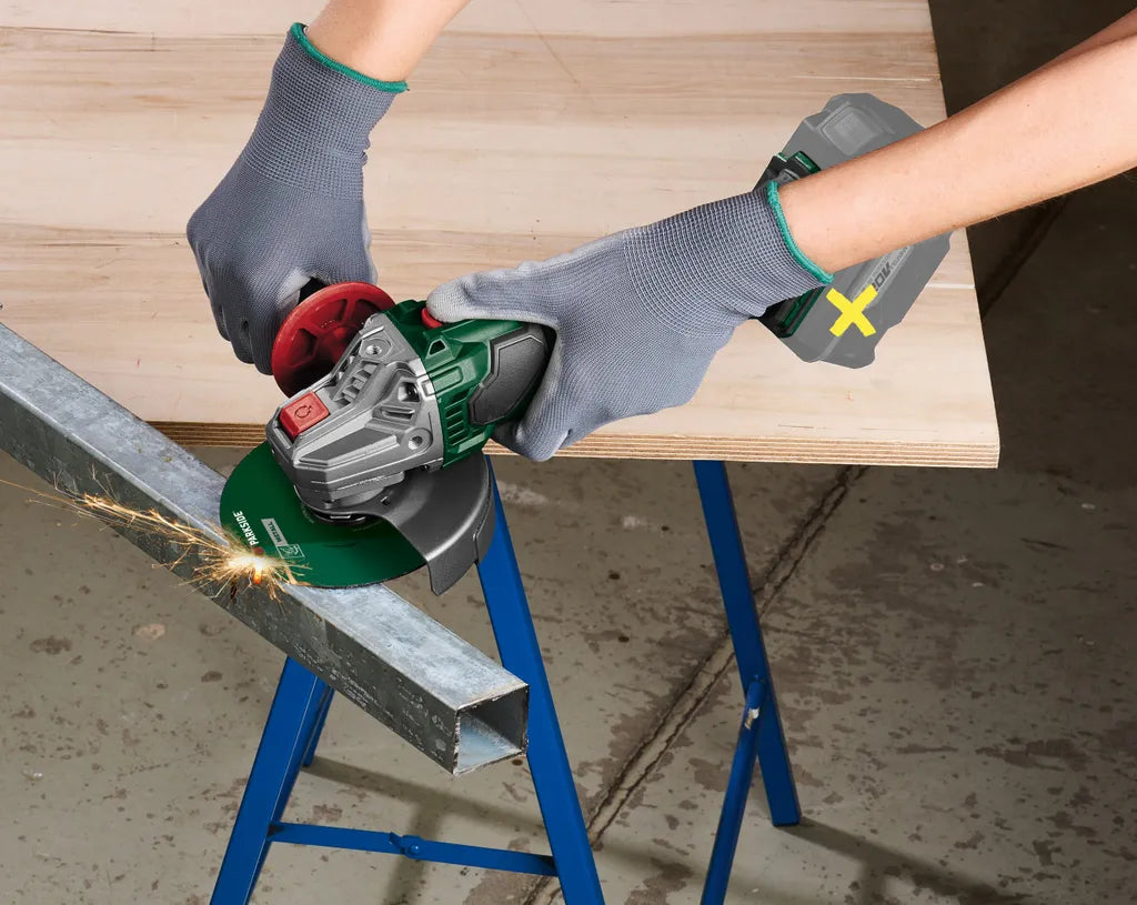 🛠 Γωνιακός τροχός μπαταρίας PARKSIDE® 20 V »PWSA 20-Li G4«, χωρίς μπαταρία και φορτιστή