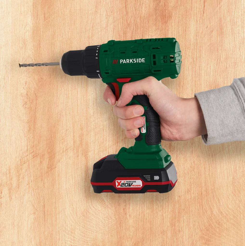 🛠 Δραπανοκατσάβιδο Μπαταρίας PARKSIDE® 20 V »PBSA 20-Li A1«, με μπαταρία και φορτιστή