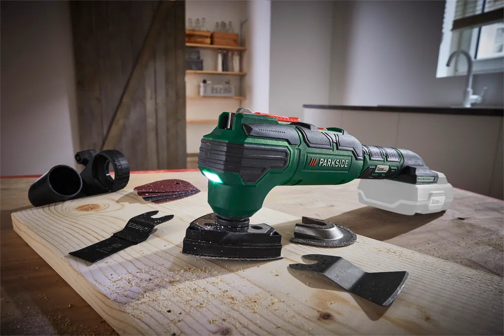 🛠 Πολυλειτουργικό εργαλείο Μπαταρίας PARKSIDE® 20 V »PAMFW 20 -Li C3«, χωρίς μπαταρία και φορτιστή