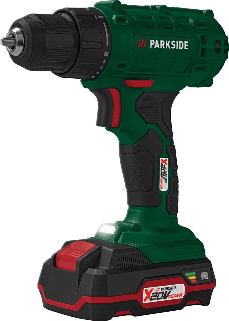 🛠 Δραπανοκατσάβιδο Μπαταρίας PARKSIDE® 20 V »PBSA 20-Li A1«, με μπαταρία και φορτιστή