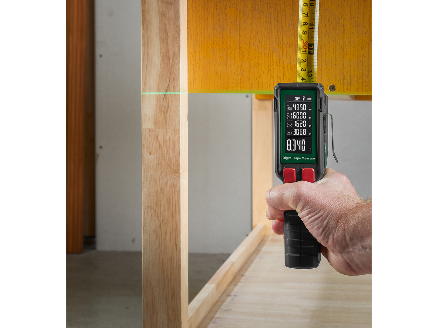 Επαναφορτιζόμενη Μετροταινία PARKSIDE PDMB A1 χωρίς τροφοδοτικό