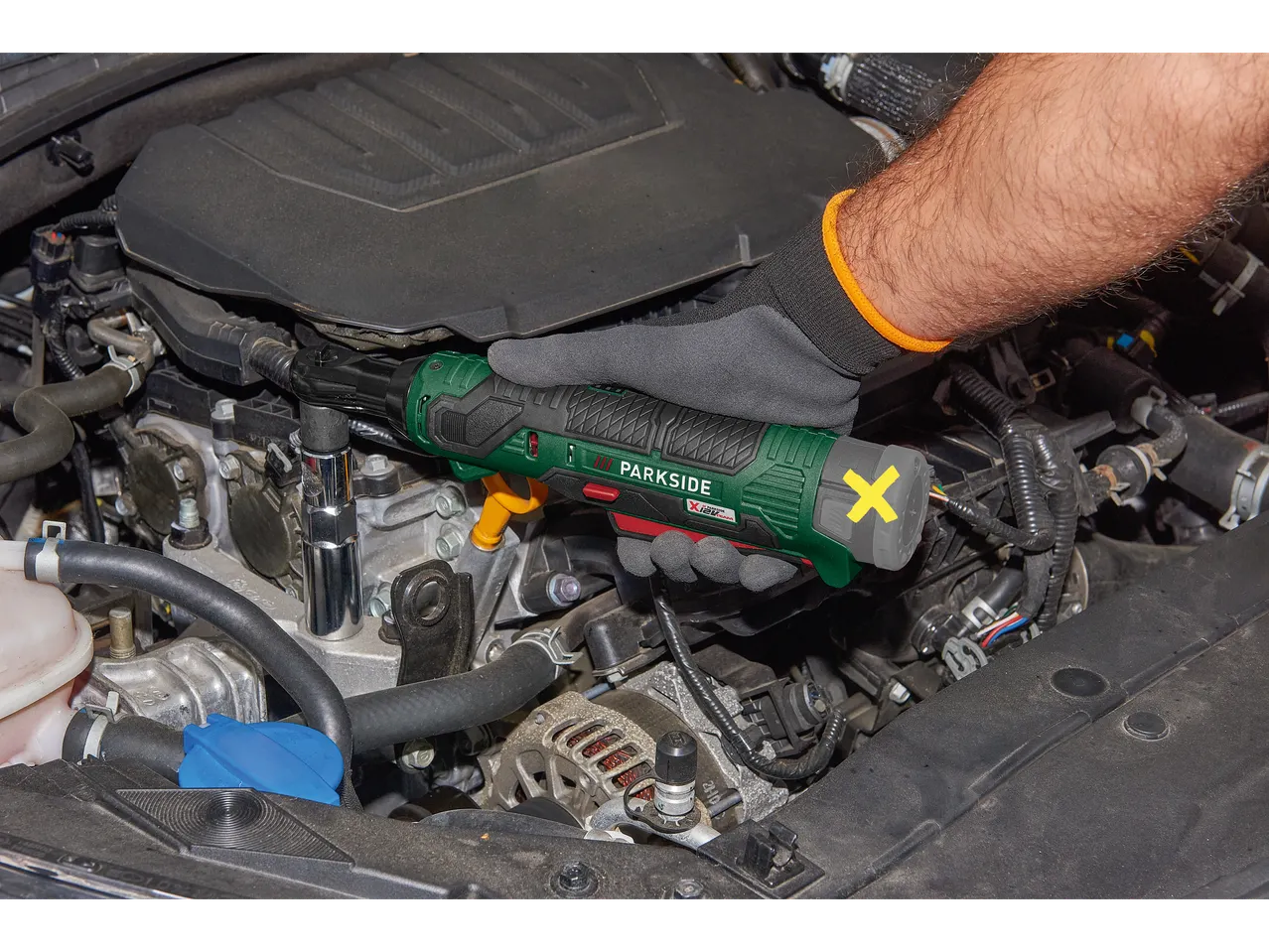 Επαναφορτιζόμενη καστάνια PARKSIDE® 12V《PAR 12 B1 》χωρίς μπαταρία και φορτιστή!!