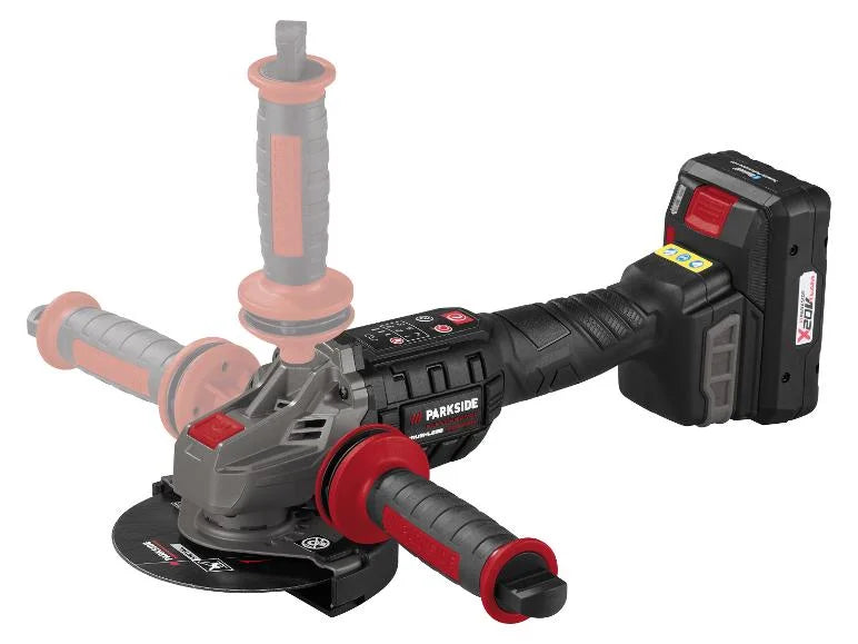 Γωνιακός τροχός Μπαταρίας PARKSIDE PERFORMANCE® 20 V »PWSAP 20-Li F6«, με μπαταρία και φορτιστή