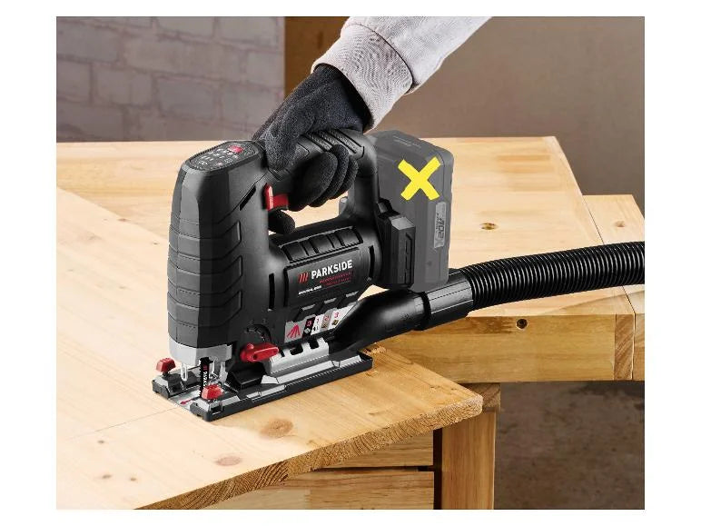 🪚 Σέγα Μπαταρίας PARKSIDE PERFORMANCE® 20 V »PPSTDA 20-Li A1«, χωρίς μπαταρία και φορτιστή