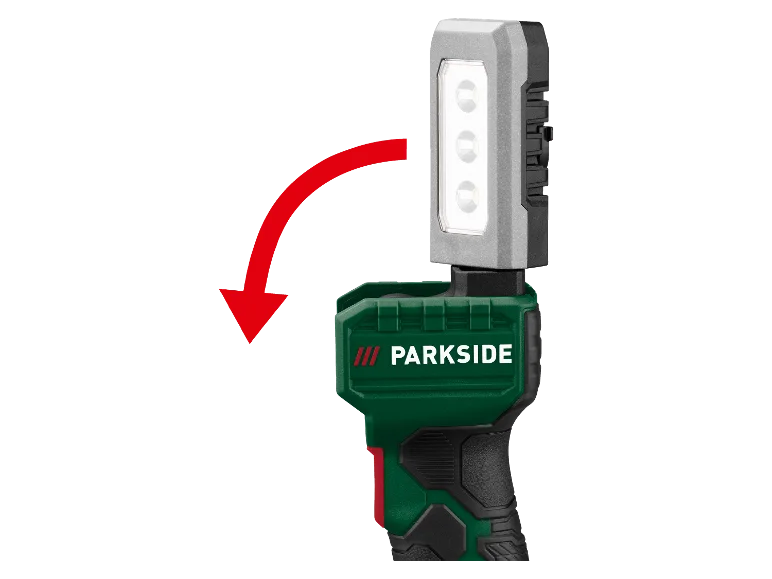 Λάμπα Μπαταρίας χειρός LED PARKSIDE® 20V »PLHLA 20 Li A1« / Ασύρματη λάμπα χειρός LED 20V »PLHLA 20-Li C1« (χωρίς μπαταρία και φορτιστή)