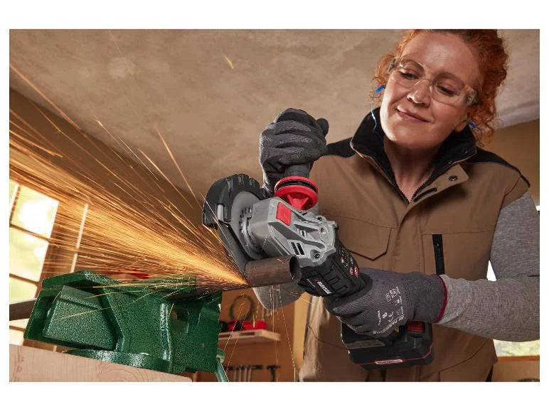 Γωνιακός τροχός Μπαταρίας PARKSIDE PERFORMANCE® 20 V »PWSAP 20-Li F6«, με μπαταρία και φορτιστή