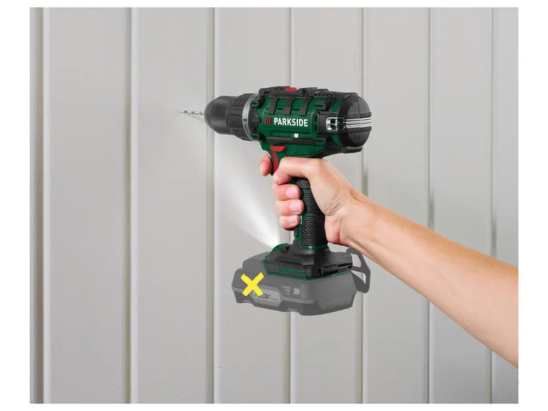 Τρυπάνι/κατσαβίδι μπαταρίας PARKSIDE® 20 V »PABS 20 Li H9«, χωρίς μπαταρία και φορτιστή