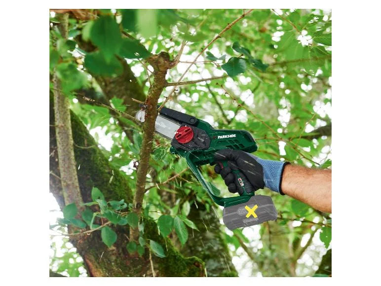 🪚 Αλυσοπρίονο Μπαταρίας MINI PARKSIDE® 20 V »PAGHS 20-Li B2«, χωρίς μπαταρία και φορτιστή