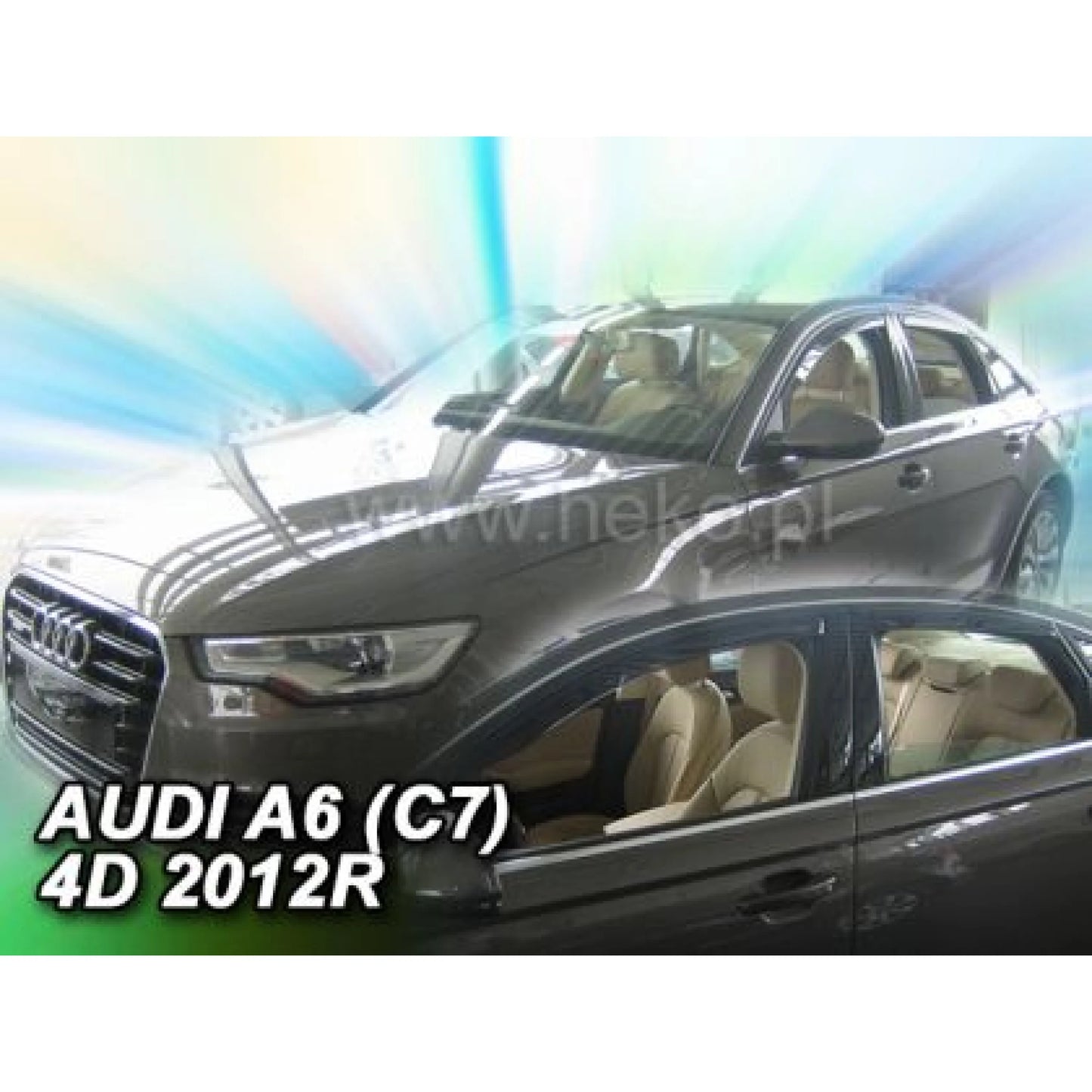 Ανεμοθραύστες για Audi A6 / C7 (2011+) sedan , combi - 2 τμχ. εμπρός