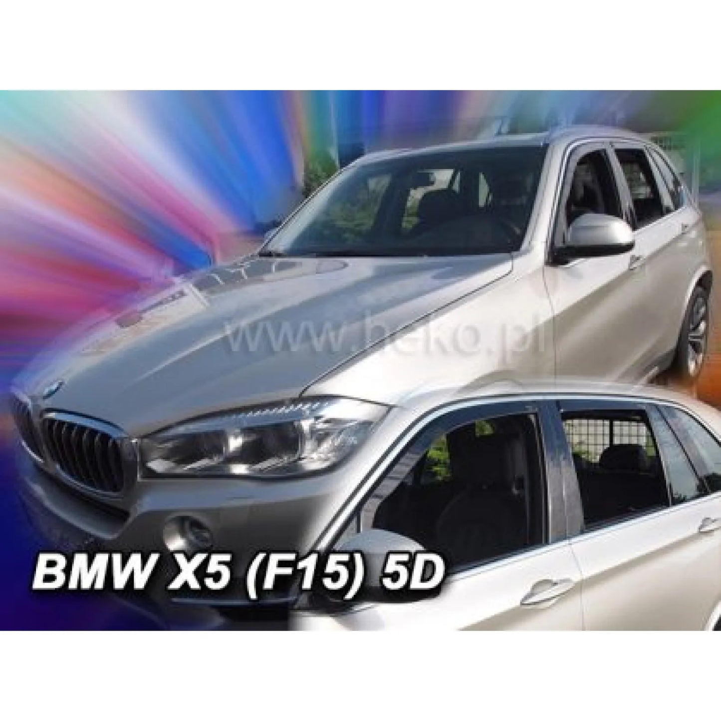 Ανεμοθραύστες για BMW X5 F15 (2013+) - 2 τμχ. εμπρός