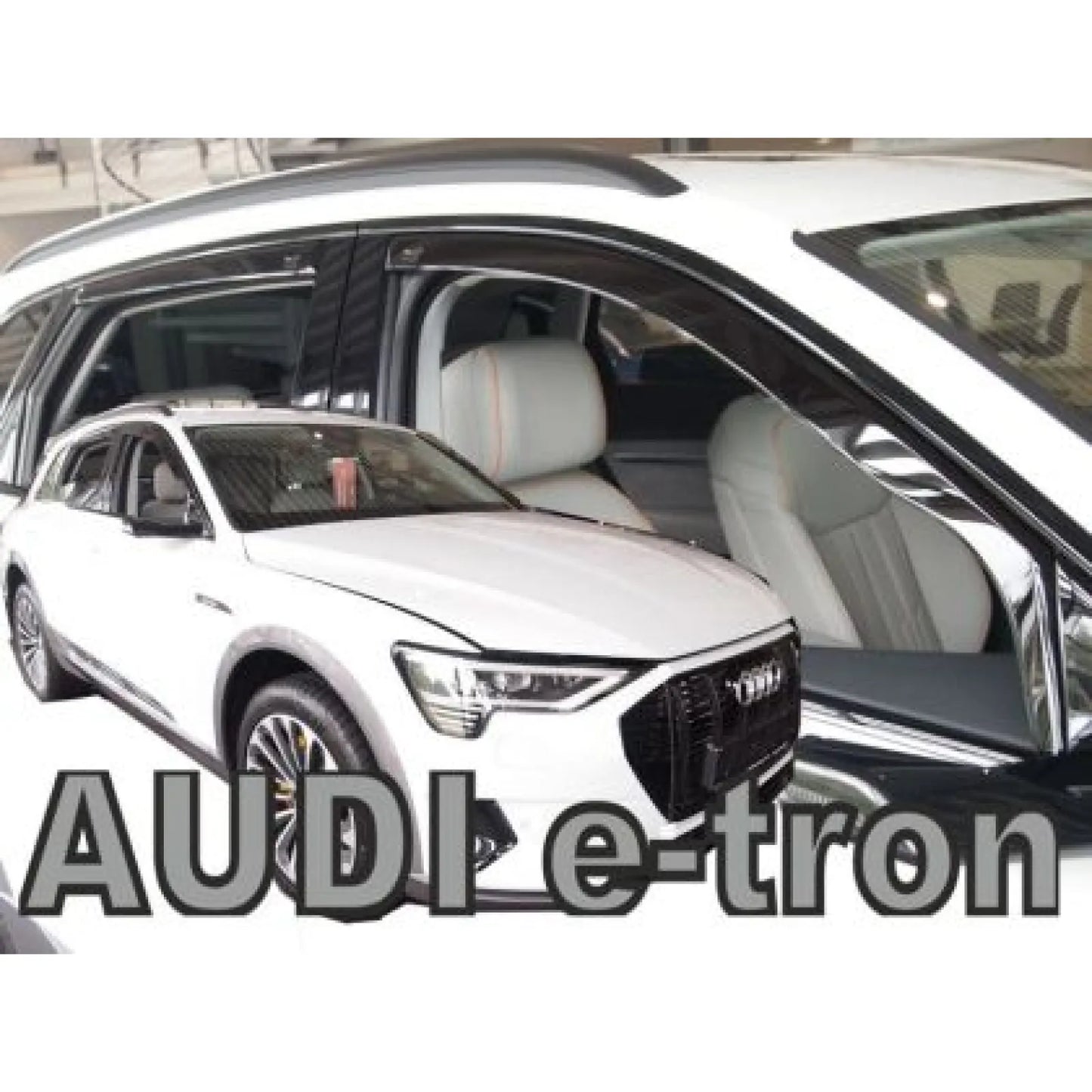 Ανεμοθραύστες για AUDI E-TRON (2017+) 5D - 2 τμχ. εμπρός