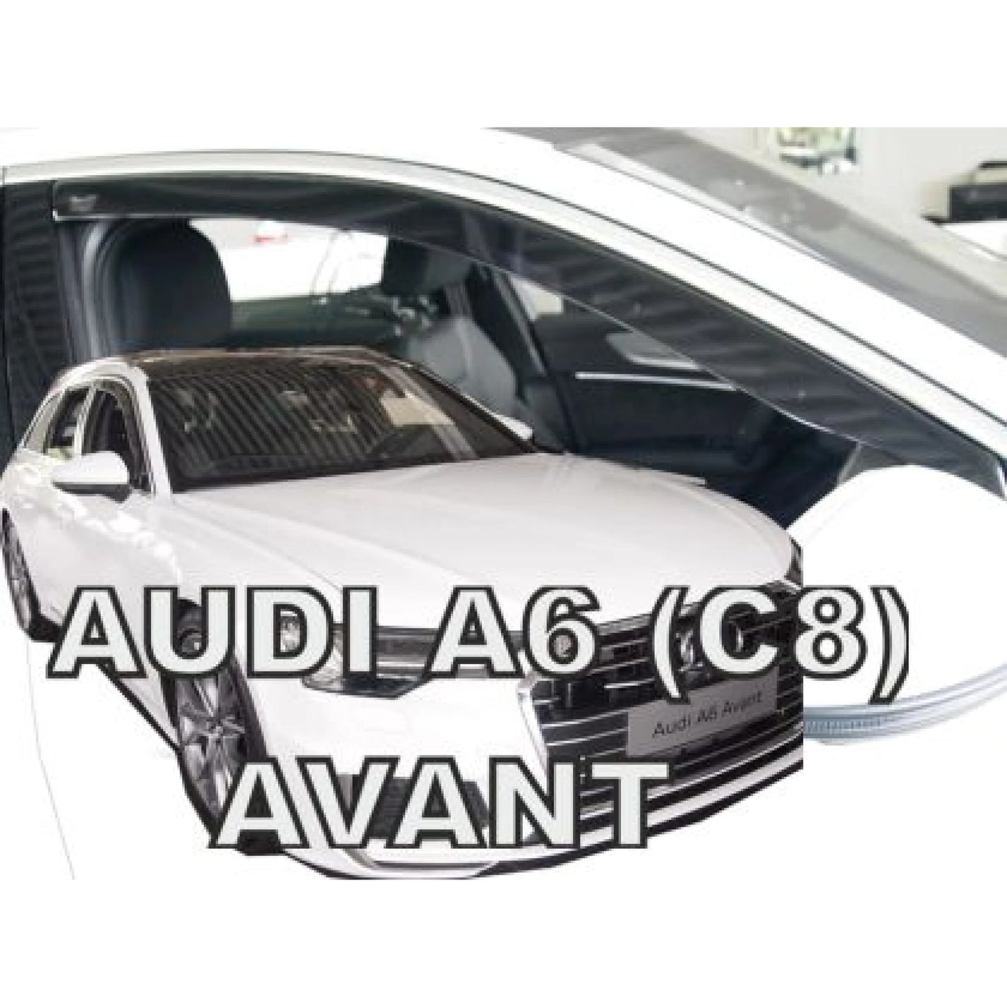 Ανεμοθραύστες για Audi A6 (C8) (2018+) - 4 τμχ. εμπρός και πίσω