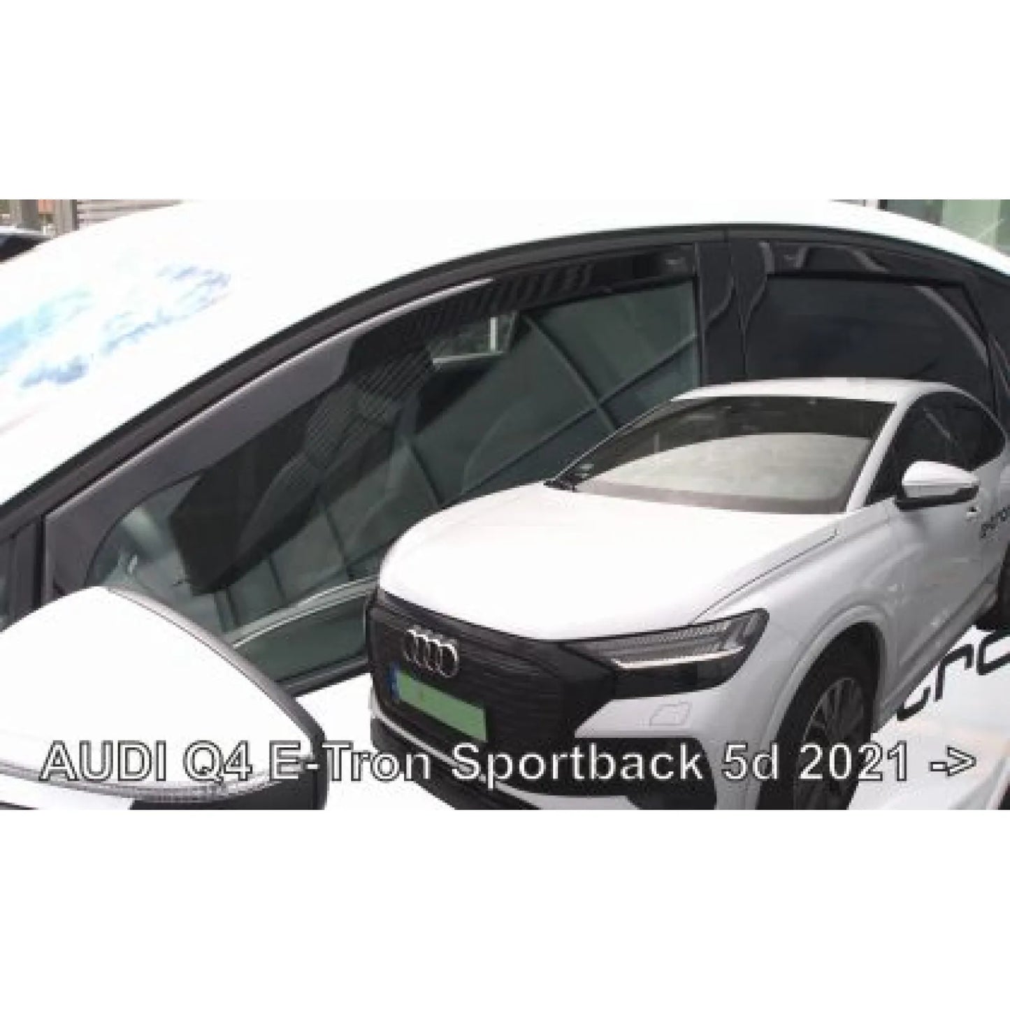 Ανεμοθραύστες για Audi Q4 E-Tron Sportback (2021+) 5 πορτο - 4τμχ. εμπρός και πίσω