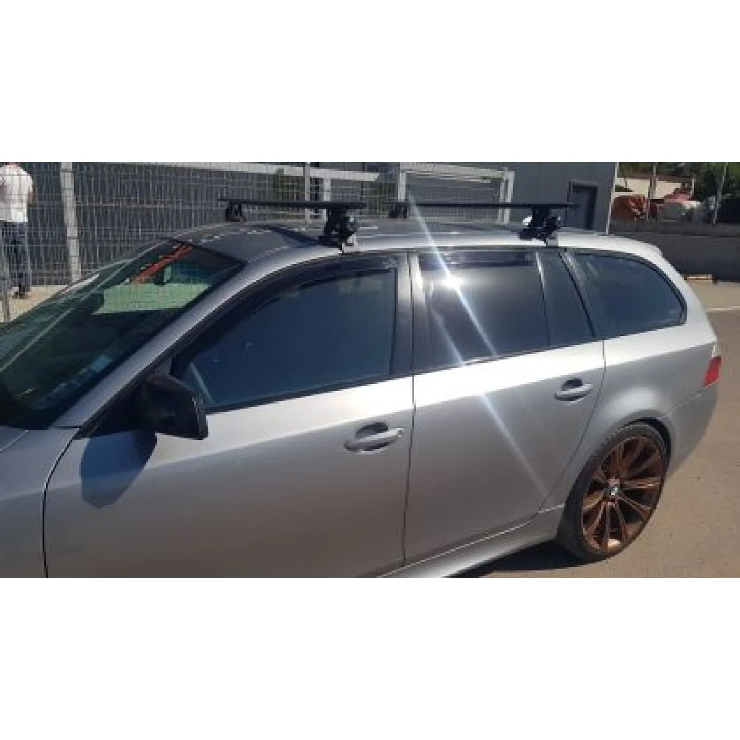 Ανεμοθραύστες για BMW 5 E61 (2004-2010) combi - 4 τμχ. εμπρός και πίσω