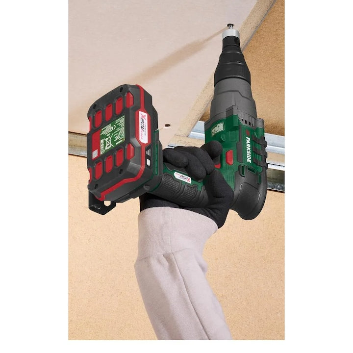 🛠 Κατσαβίδι γυψοσανίδας Μπαταρίας PARKSIDE® 20 V "PTBSA 20-Li A1", με μπαταρία και φορτιστή