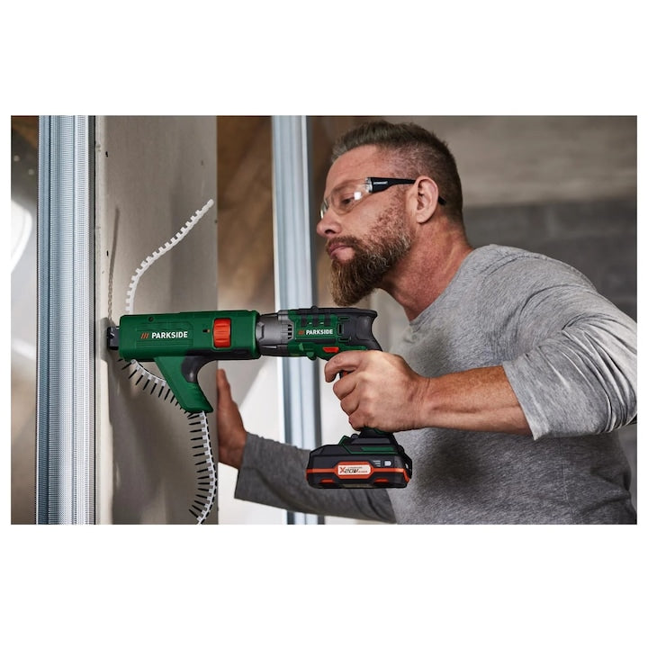 🛠 Κατσαβίδι γυψοσανίδας Μπαταρίας PARKSIDE® 20 V "PTBSA 20-Li A1", με μπαταρία και φορτιστή