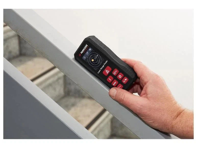 PARKSIDE PERFORMANCE® Μετρητής αποστάσεων λέιζερ »PLEMP 75 A1«, με λειτουργία μνήμης