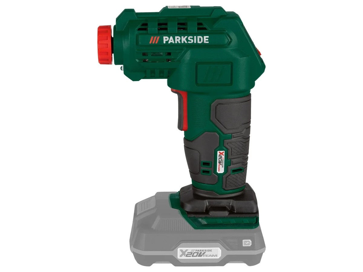 🌬 Αντλία αέρα Μπαταρίας RARKSIDE® 20V »PAK 20-Li B2«, χωρίς μπαταρία και φορτιστή