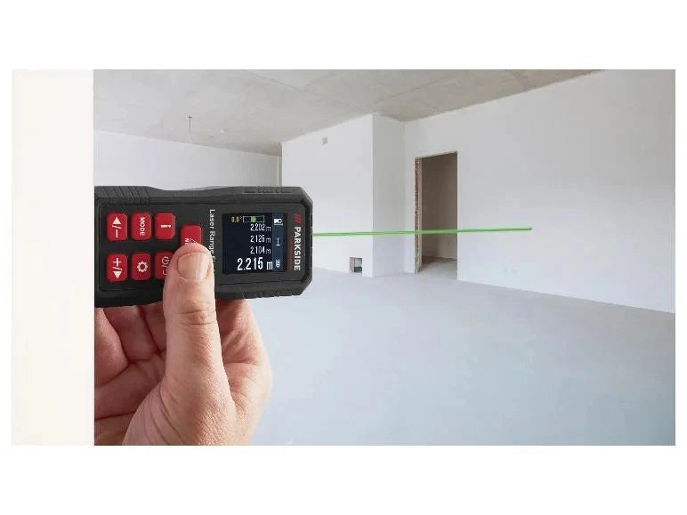 PARKSIDE PERFORMANCE® Μετρητής αποστάσεων λέιζερ »PLEMP 75 A1«, με λειτουργία μνήμης