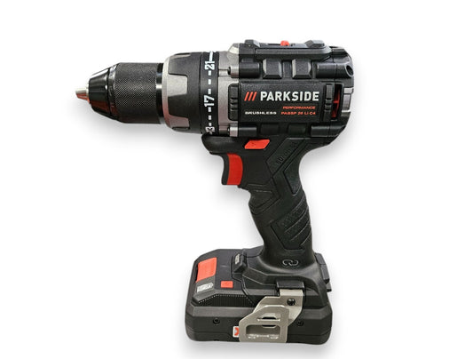🛠 Δραπανοκατσάβιδο Μπαταρίας PARKSIDE PERFORMANCE® 20 V »PABSP 20 Li C4«, με μπαταρία και φορτιστή