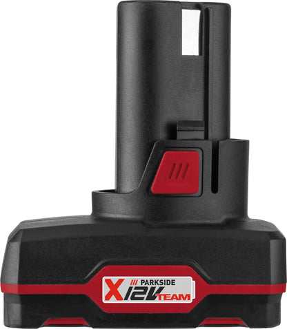 Σετ μπαταριών με φορτιστή PARKSIDE® 2/4 Ah »PAPK 12 A4/PAPK 12 B4«, συμπεριλαμβανομένου φορτιστή 2,4 A »PLGK 12 A3«