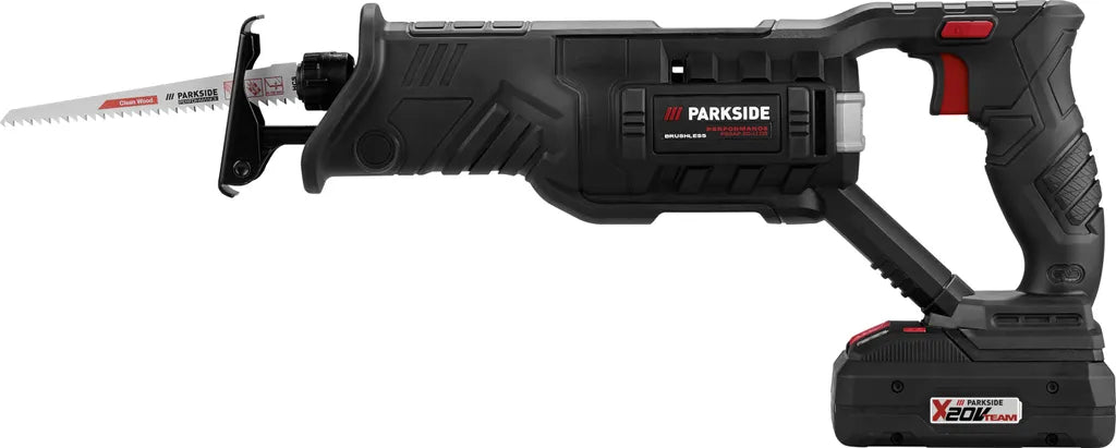 🪚Σπαθοσέγα Μπαταρίας PARKSIDE PERFORMANCE® 20 V »PSSAP 20-Li D5«, με μπαταρία και φορτιστή!!