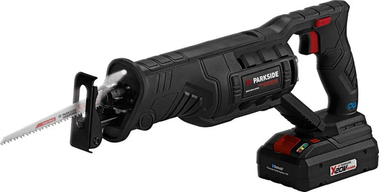 🪚Σπαθοσέγα Μπαταρίας PARKSIDE PERFORMANCE® 20 V »PSSAP 20-Li D5«, με μπαταρία και φορτιστή!!
