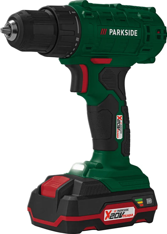 🛠 Δραπανοκατσάβιδο Μπαταρίας PARKSIDE® 20 V »PBSA 20-Li A1«, με μπαταρία και φορτιστή