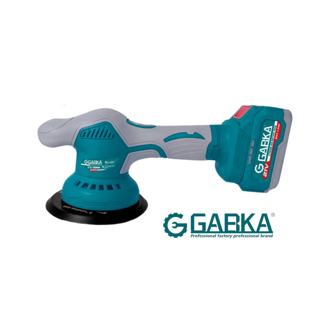 🔧 GABKA® Αλοιφαδόρος/ Τριβείο Μπαταρίας 21V GA-88131A με 1 Μπαταρία & Φορτιστή