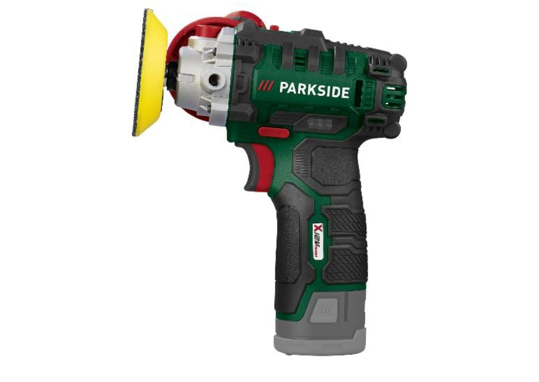 ✨️ MINI Αλοιφαδόρος PARKSIDE® 12 V ασύρματο γυαλιστικό αφής »PAAP 12 E5«, χωρίς μπαταρία και φορτιστή