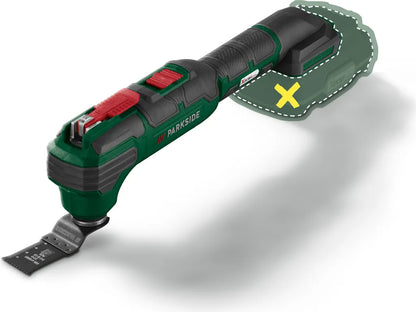 🛠 Πολυλειτουργικό εργαλείο Μπαταρίας PARKSIDE® 20 V »PAMFW 20 -Li C3«, χωρίς μπαταρία και φορτιστή
