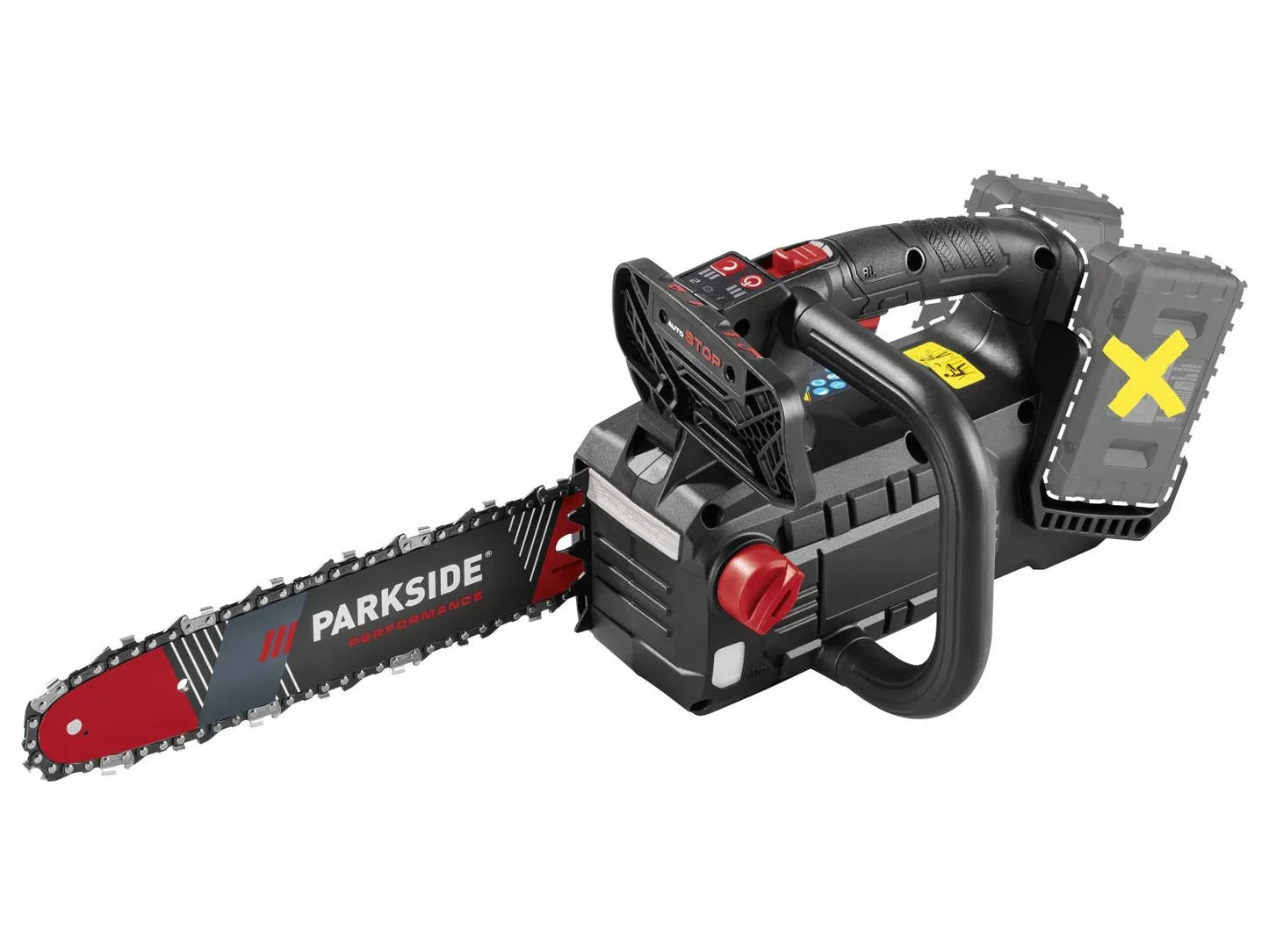 Αλυσοπρίονο  PARKSIDE 40V »PPAKS 40-Li B2«, χωρίς μπαταρία και φορτιστή