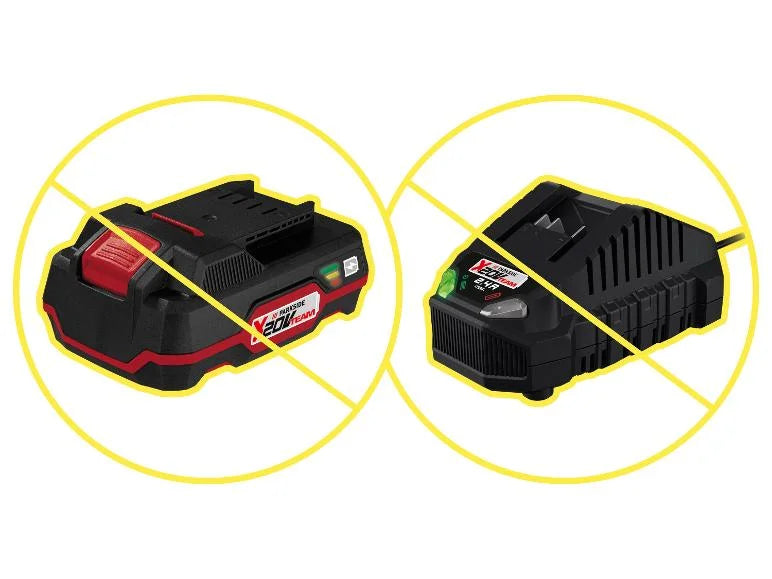 Φακός χειρός LED επαναφορτιζόμενος 20V PARKSIDE® »PLHLA 20-Li«, χωρίς μπαταρία και φορτιστή