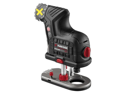 🛠Ρούτερ ακμών Μπαταρίας PARKSIDE PERFORMANCE® 12 V "PPAKF 12 A1", χωρίς μπαταρία και φορτιστή