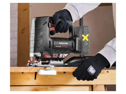 🪚 Σέγα Μπαταρίας PARKSIDE PERFORMANCE® 20 V »PPSTDA 20-Li A1«, χωρίς μπαταρία και φορτιστή