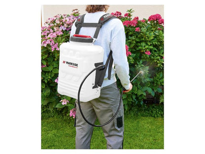 Ψεκαστήρας πίεσης πλάτης, Μπαταρίας PARKSIDE PERFORMANCE® 20V »PRDSP 20-Li C2«, χωρίς μπαταρία και φορτιστή