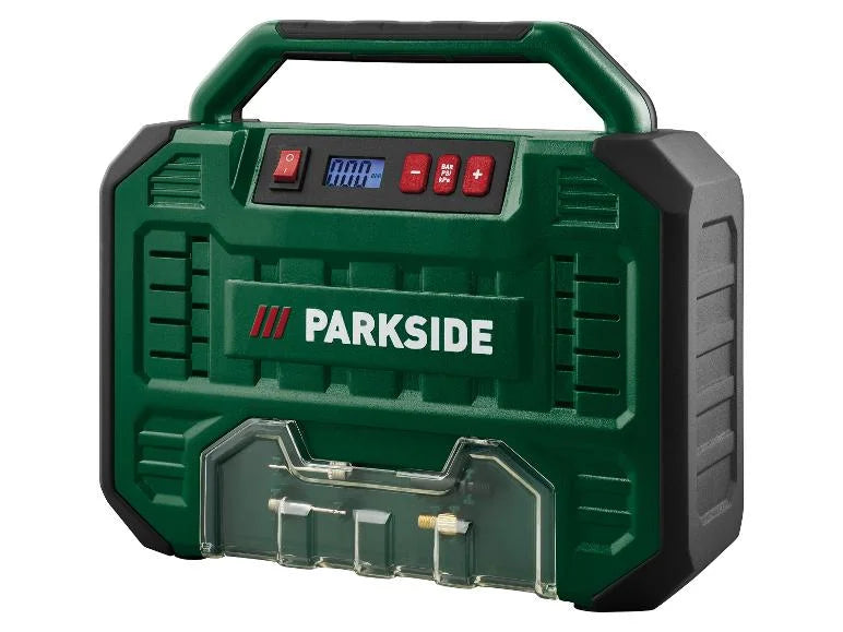 🌬Φορητός Αεροσυμπιεστής PARKSIDE® με ψηφιακή οθόνη »PMK 150 A1«