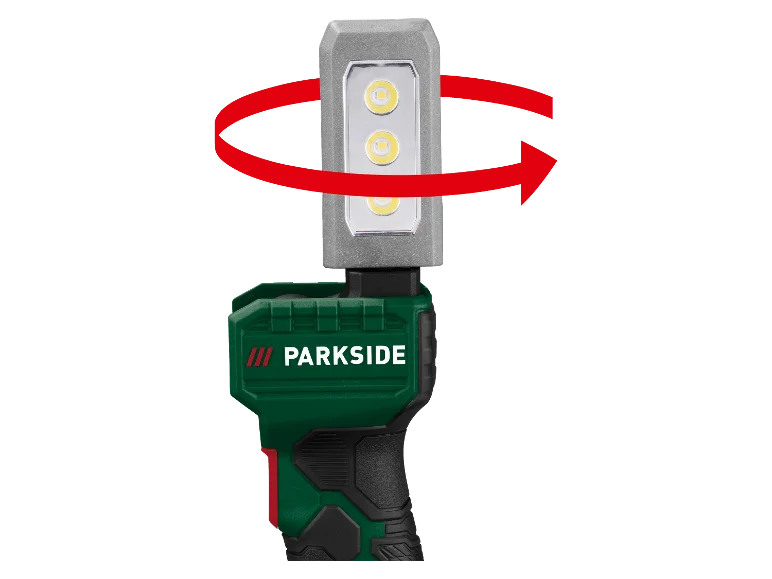 Λάμπα Μπαταρίας χειρός LED PARKSIDE® 20V »PLHLA 20 Li A1« / Ασύρματη λάμπα χειρός LED 20V »PLHLA 20-Li C1« (χωρίς μπαταρία και φορτιστή)