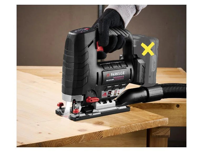 🪚 Σέγα Μπαταρίας PARKSIDE PERFORMANCE® 20 V »PPSTDA 20-Li A1«, χωρίς μπαταρία και φορτιστή