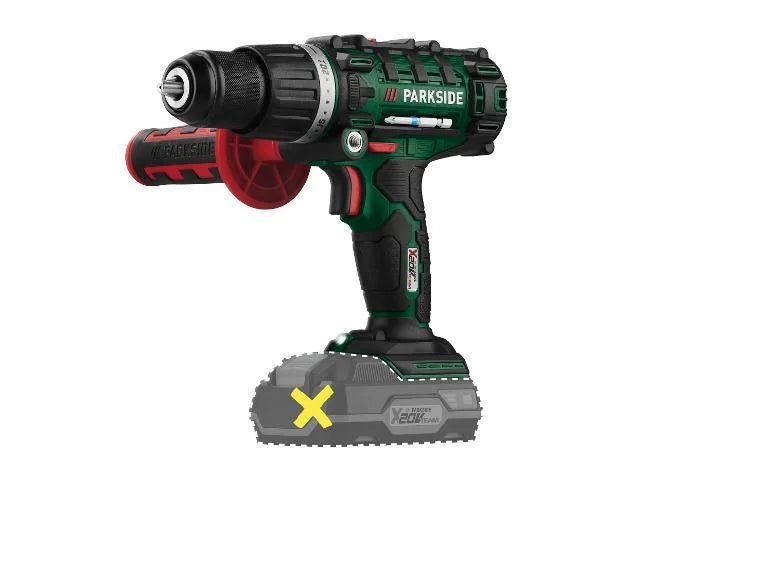 Κρουστικό δράπανο μπαταρίας PARKSIDE® 20 V »PSBSA 20-Li C3«, χωρίς μπαταρία και φορτιστή