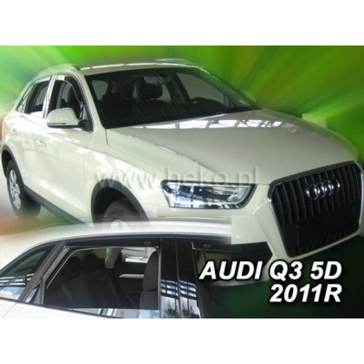 Ανεμοθραύστες για Audi Q3 (2011+) - 2 τμχ. εμπρός