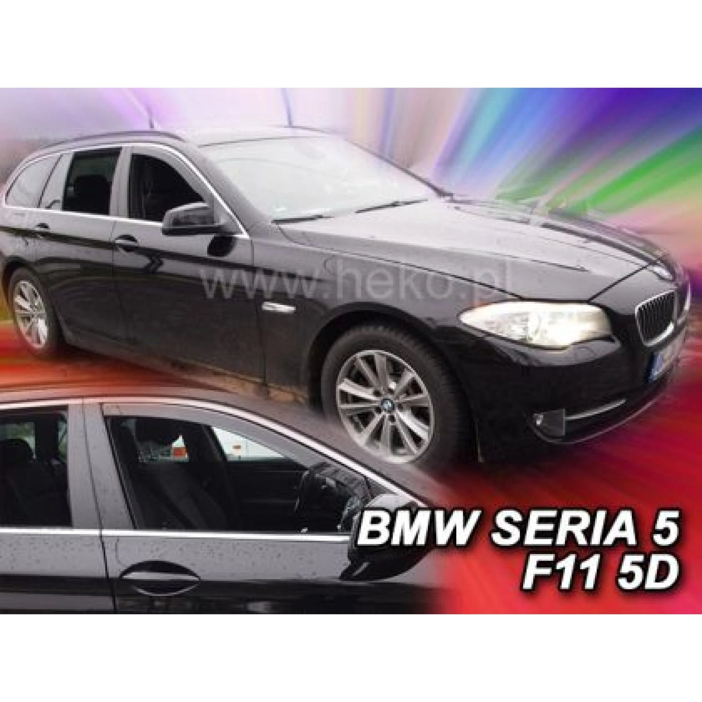 Ανεμοθραύστες για BMW 5 F10/F11 (2010+) sedan , combi - 2 τμχ. εμπρός