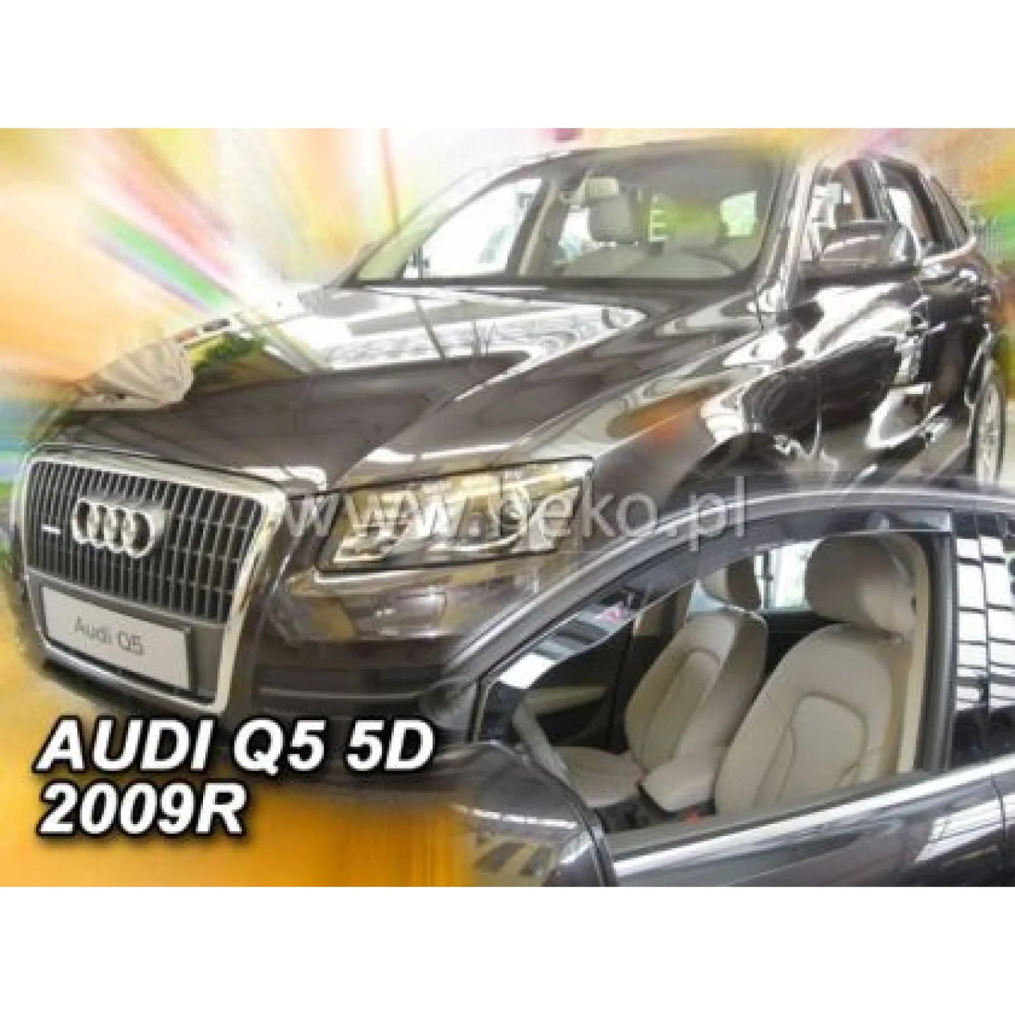 Ανεμοθραύστες για Audi Q5 (2009-2016) - 2 τμχ. εμπρός