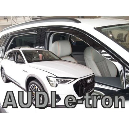 Ανεμοθραύστες για AUDI E-TRON (2017+) 5D - 4 τμχ. εμπρός και πίσω