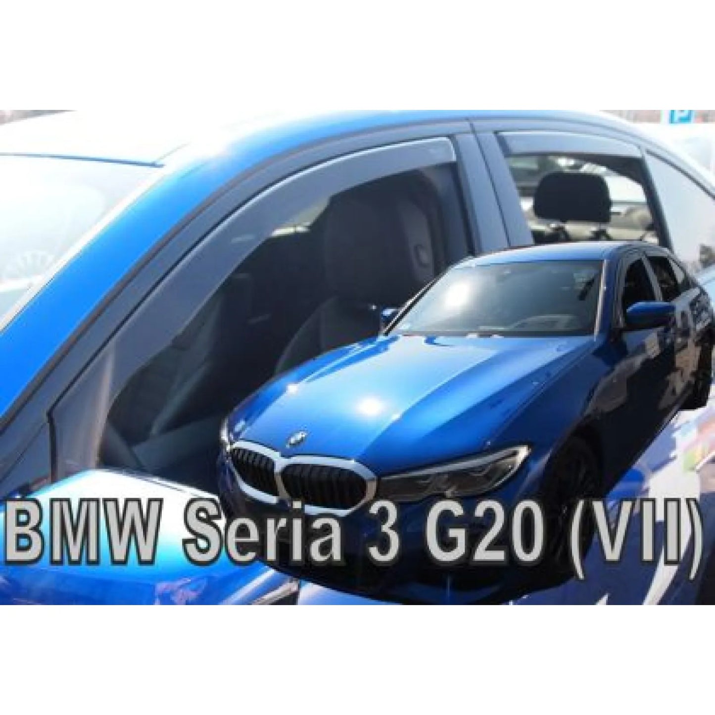 Ανεμοθραύστες για BMW 3 G20 (2019+) 4D - 4 τμχ. εμπρός και πίσω