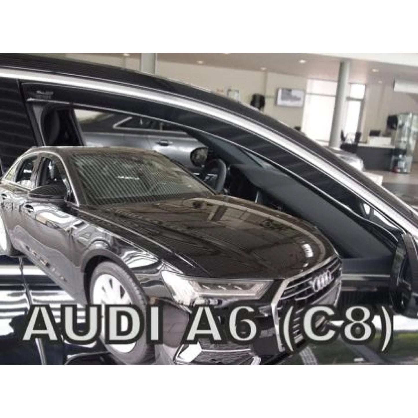 Ανεμοθραύστες για Audi A6 Avant (C8) (2018+) 4 τμχ εμπρός και πίσω