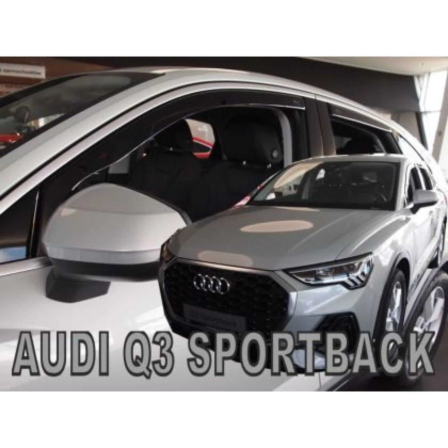 Ανεμοθραύστες για Audi Q3 Sportback (2020+) - 4 τμχ. εμπρός και πίσω