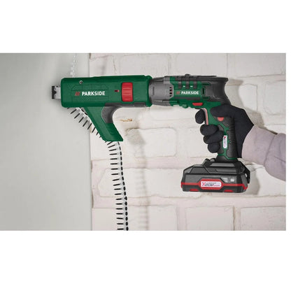 🛠 Κατσαβίδι γυψοσανίδας Μπαταρίας PARKSIDE® 20 V "PTBSA 20-Li A1", με μπαταρία και φορτιστή