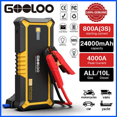 Εκκινητής Μπαταρίας GOOLOO 4000A